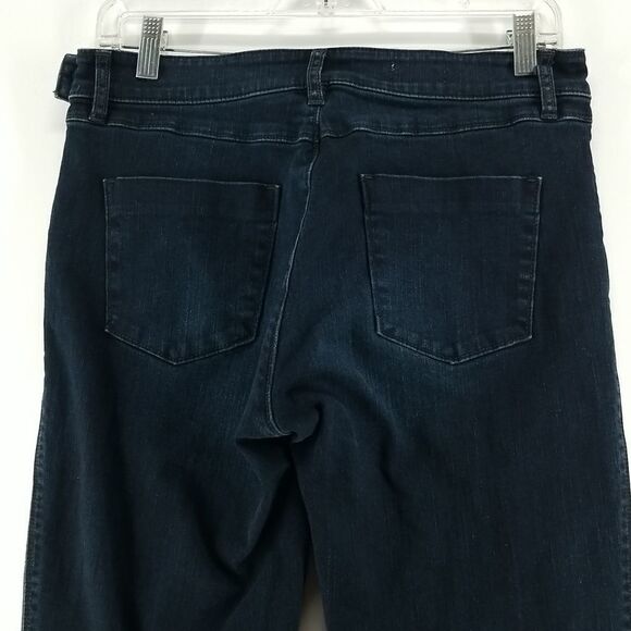 Gap Jeans Women's 28/6  Always Skinny 1969 Side Zipper with Button Closure Blue - Picture 5 of 10